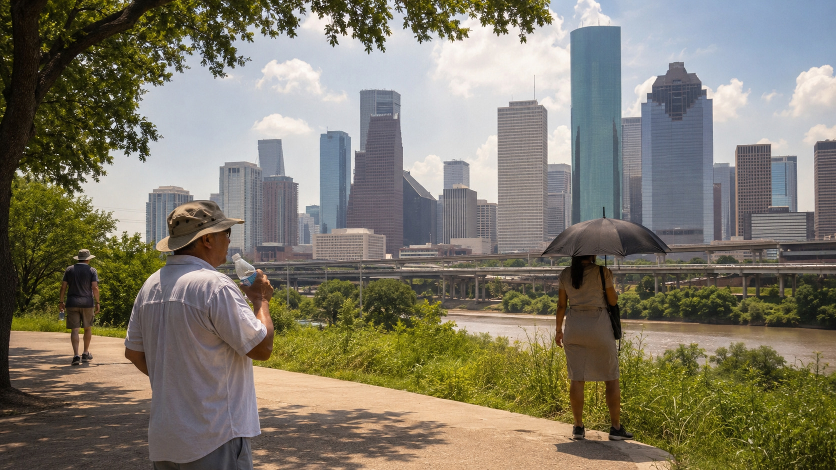 Houston chuẩn bị bước vào đợt nóng kéo dài khoảng 100°F