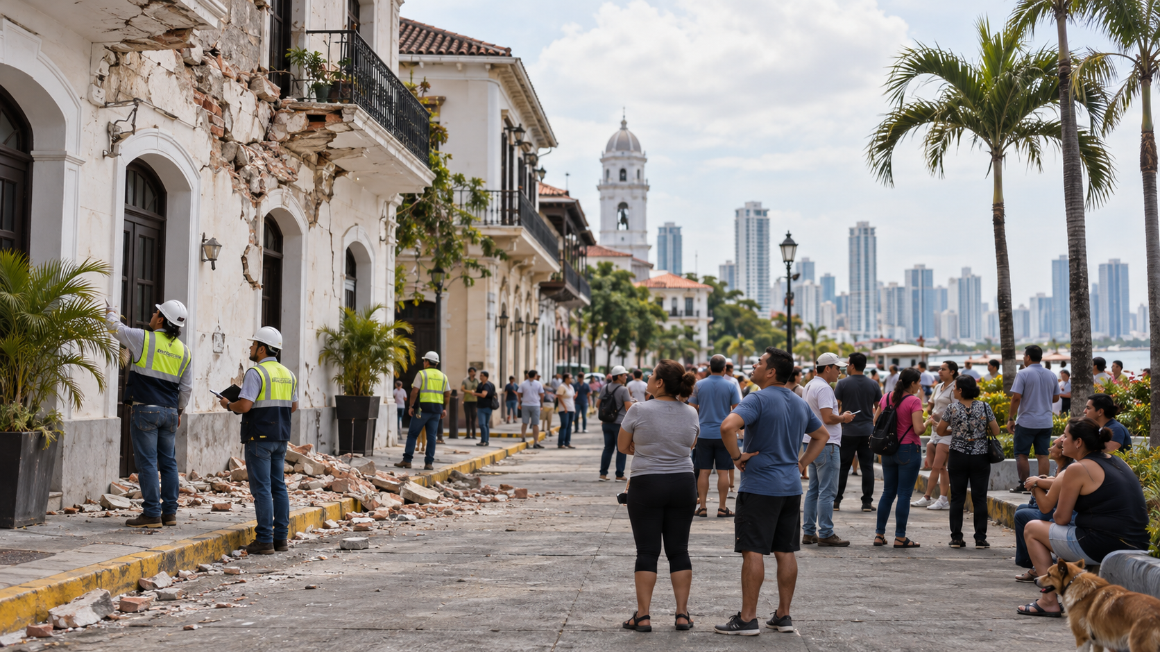 Động đất 7,7 độ rung chuyển Panama, cảnh báo sóng thần được ban hành