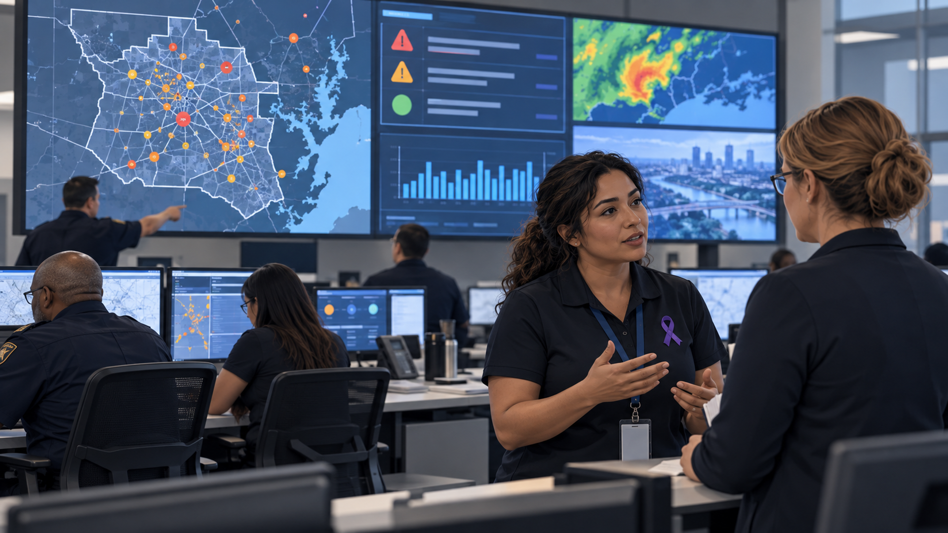 Harris County chuyển sang giám sát vòng điện tử suốt ngày đêm